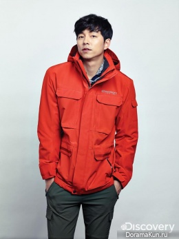 Gong Yoo для Discovery Expedition Fall 2014 CF