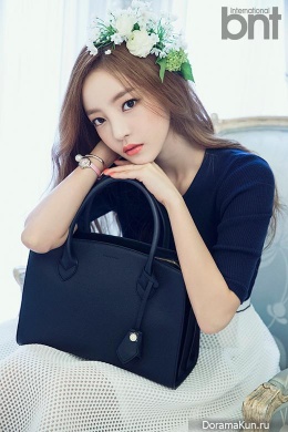 Goo Hara (KARA) для BNT International May 2015
