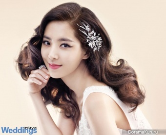 Han Chae Ah для InStyle Weddings January 2015