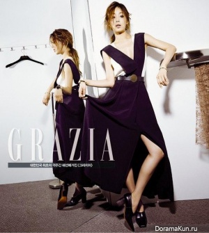 Han Ji Hye для Grazia August 2015