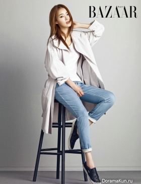 Han Ji Hye для Harper’s Bazaar April 2015