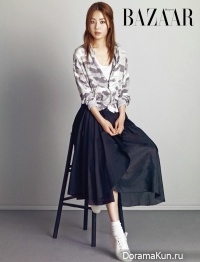 Han Ji Hye для Harper’s Bazaar April 2015