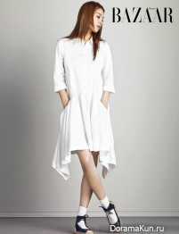 Han Ji Hye для Harper’s Bazaar April 2015