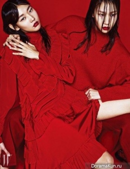 Kim Won Kyung, Han Jin для W Korea May 2015