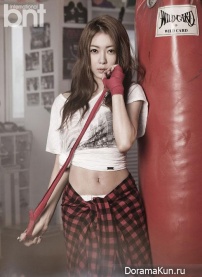 Han Soo Ah для BNT International December 2014