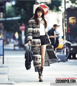 Han Ye Seul для Cosmopolitan Korea November 2014