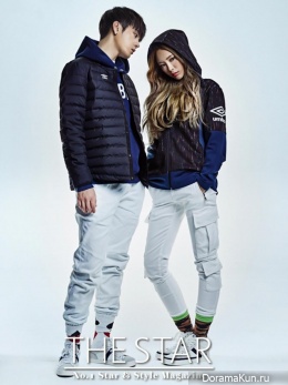 Junhyung (BEAST), Heize для The Star December 2015
