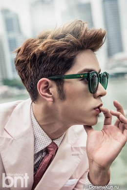 Hong Jong Hyun для BNT International February 2015