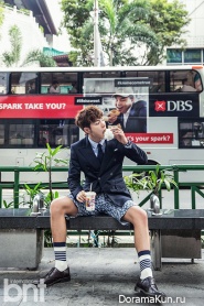 Hong Jong Hyun для BNT International February 2015