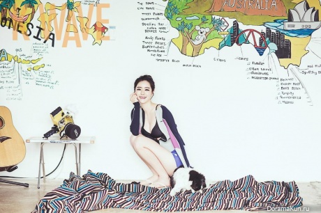Hong Soo Ah для K Wave June 2015
