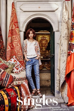 Hwang Jung Eum для Singles May 2015