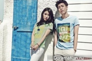 IU, Lee Hyun Woo для Unionbay S/S 2015