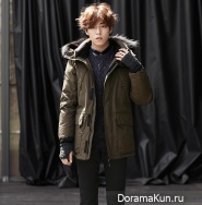 IU, Lee Hyun Woo для Unionbay Winter 2015 CF