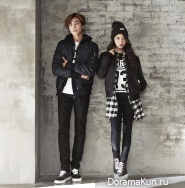 IU, Lee Hyun Woo для Unionbay Winter 2015 CF