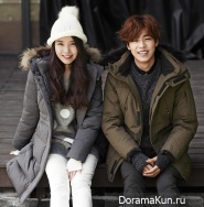 IU, Lee Hyun Woo для Unionbay Winter 2015 CF