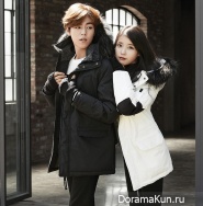 IU, Lee Hyun Woo для Unionbay Winter 2015 CF
