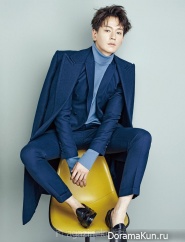 Im Joo Hwan для Harper’s Bazaar January 2015