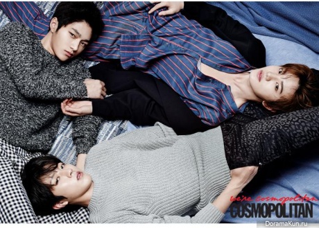 Infinite F для Cosmopolitan January 2015
