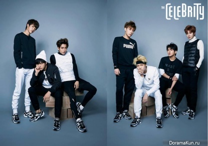 Infinite для The Celebrity October 2015 Extra