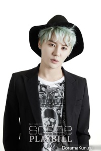 Junsu (JYJ) для Scene Playbill Magazine July 2015