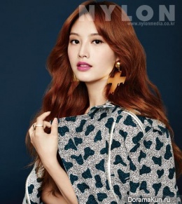 Rainbow (Jaekyung) для Nylon August 2014