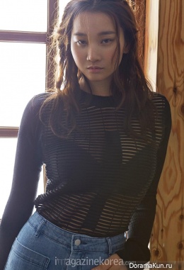 Jang Yoon Joo для Harper’s Bazaar March 2015