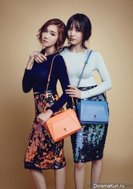 Jessica, f(x) Krystal для Lapalette 2014 CF