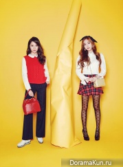 Jessica, f(x) Krystal для Lapalette 2014 CF