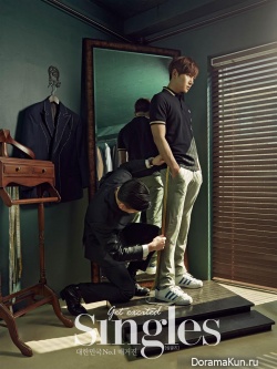 Ji Chang Wook для Singles April 2015