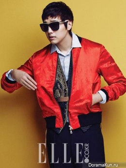 Ji Hyun Woo для Elle Korea May 2015