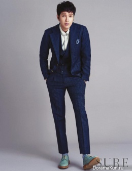 Ji Hyun Woo для SURE January 2015 Extra