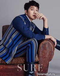 Ji Hyun Woo для SURE January 2015