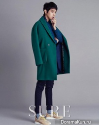 Ji Hyun Woo для SURE January 2015