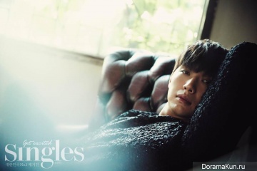 Ji Hyun Woo для Singles October 2014