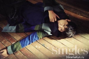 Ji Hyun Woo для Singles October 2014