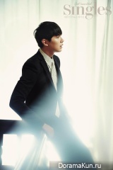 Ji Hyun Woo для Singles October 2014