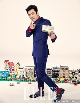 Ji Jin Hee для Elle Magazine October 2014