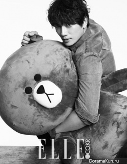 Ji Sung для Elle Korea May 2015