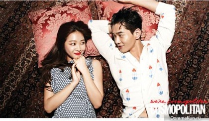 Jo Bo Ah и др. для Cosmopolitan August 2014