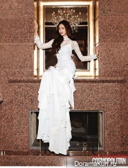Jo Bo Ah и др. для Cosmopolitan August 2014