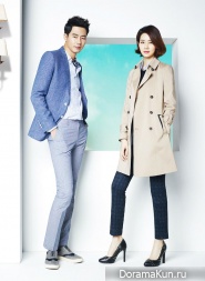 Jo In Sung, Lee Yo Won для PARKLAND & PRELIN S/S 2015