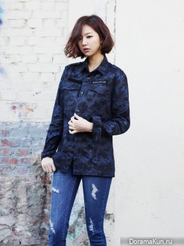 Joo Won, Ha Yun Joo для Edwin S/S 2015