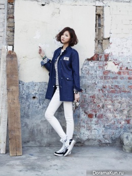 Joo Won, Ha Yun Joo для Edwin S/S 2015