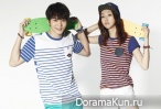 Joo Won, Ha Yun Joo для Edwin S/S 2015