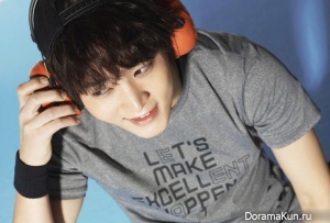 Joo Won, Ha Yun Joo для Edwin S/S 2015