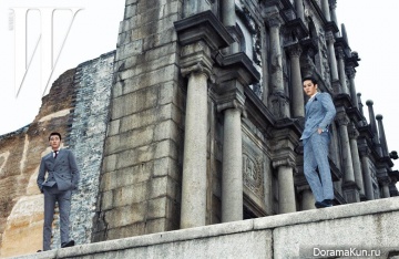Joo Won, Kim Young Kwang для W Korea April 2015