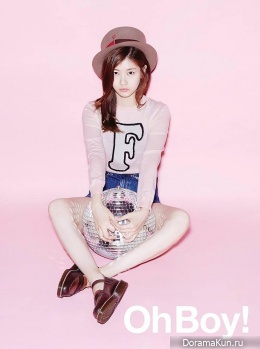 Jung So Min для OhBoy August 2015