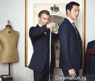 Jung Woo Sung для Bruno Baffi F/W 2015