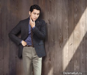 Jung Woo Sung для Bruno Baffi F/W 2015