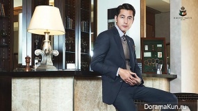 Jung Woo Sung для Bruno Baffi F/W 2015